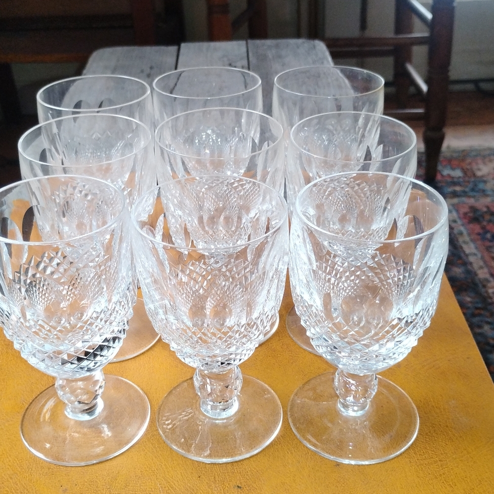Waterford Crystal Short Stem Sherry Glasses